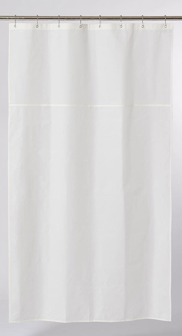 duwax-plastic-free-textile-shower curtain-natural-ecologic-white-sustainable